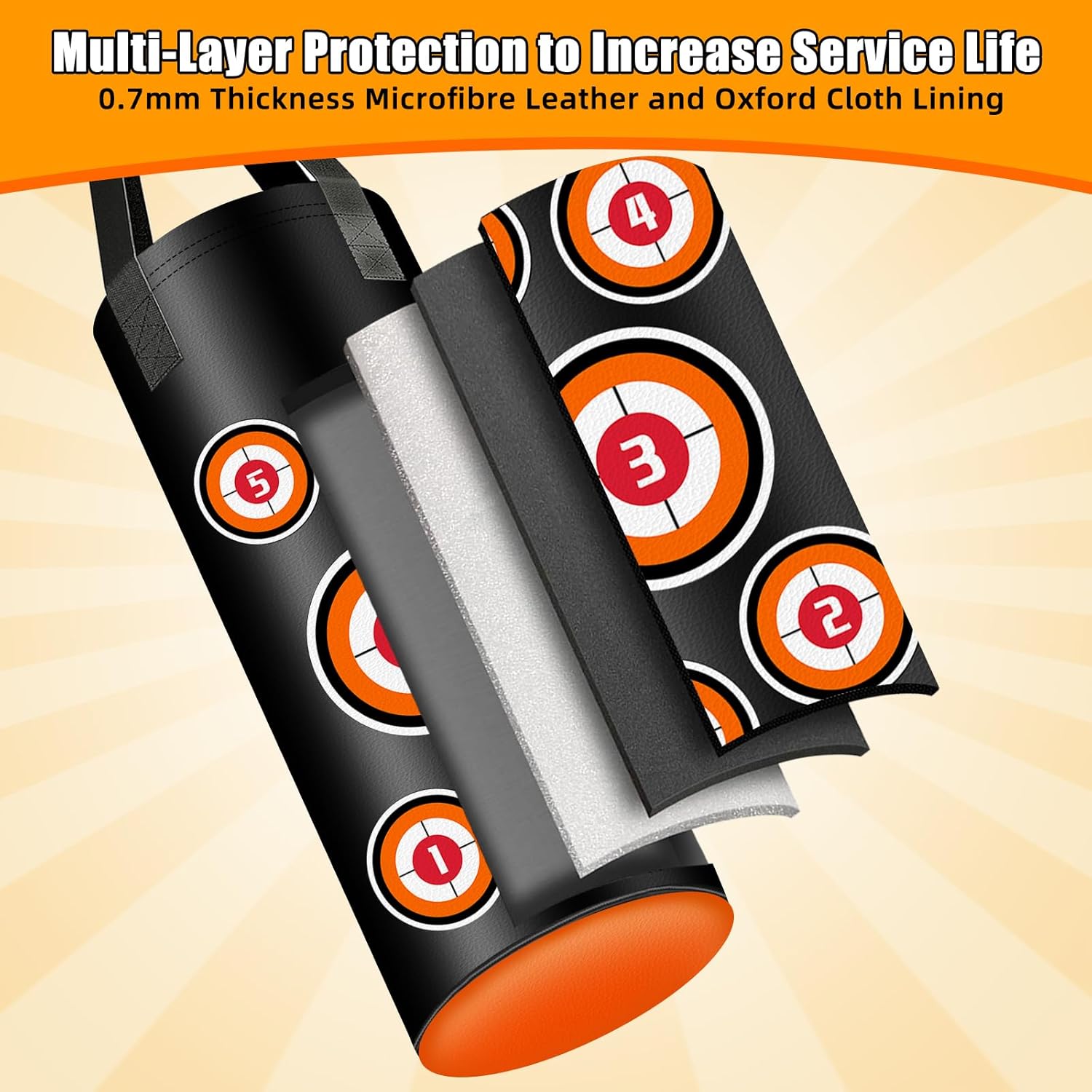 Sacco da Boxe Appeso per Bambini 2 piedi - immagine 2