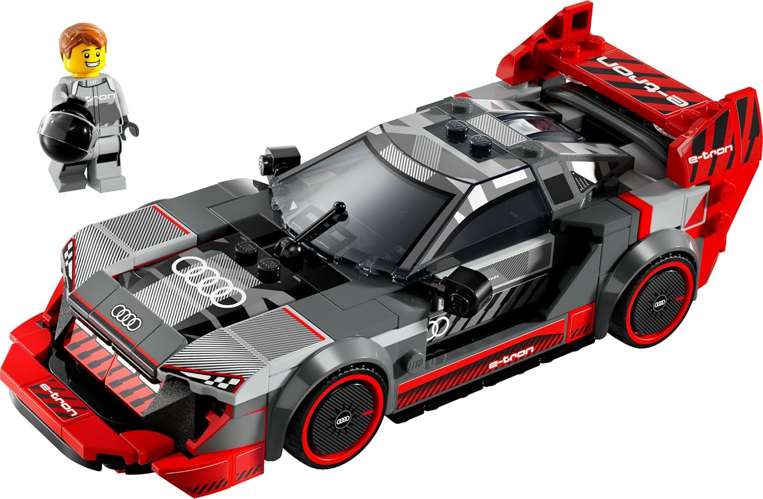 Lego Speed Champions Auto da Corsa Audi S1 E-Tron Quattro - immagine 8