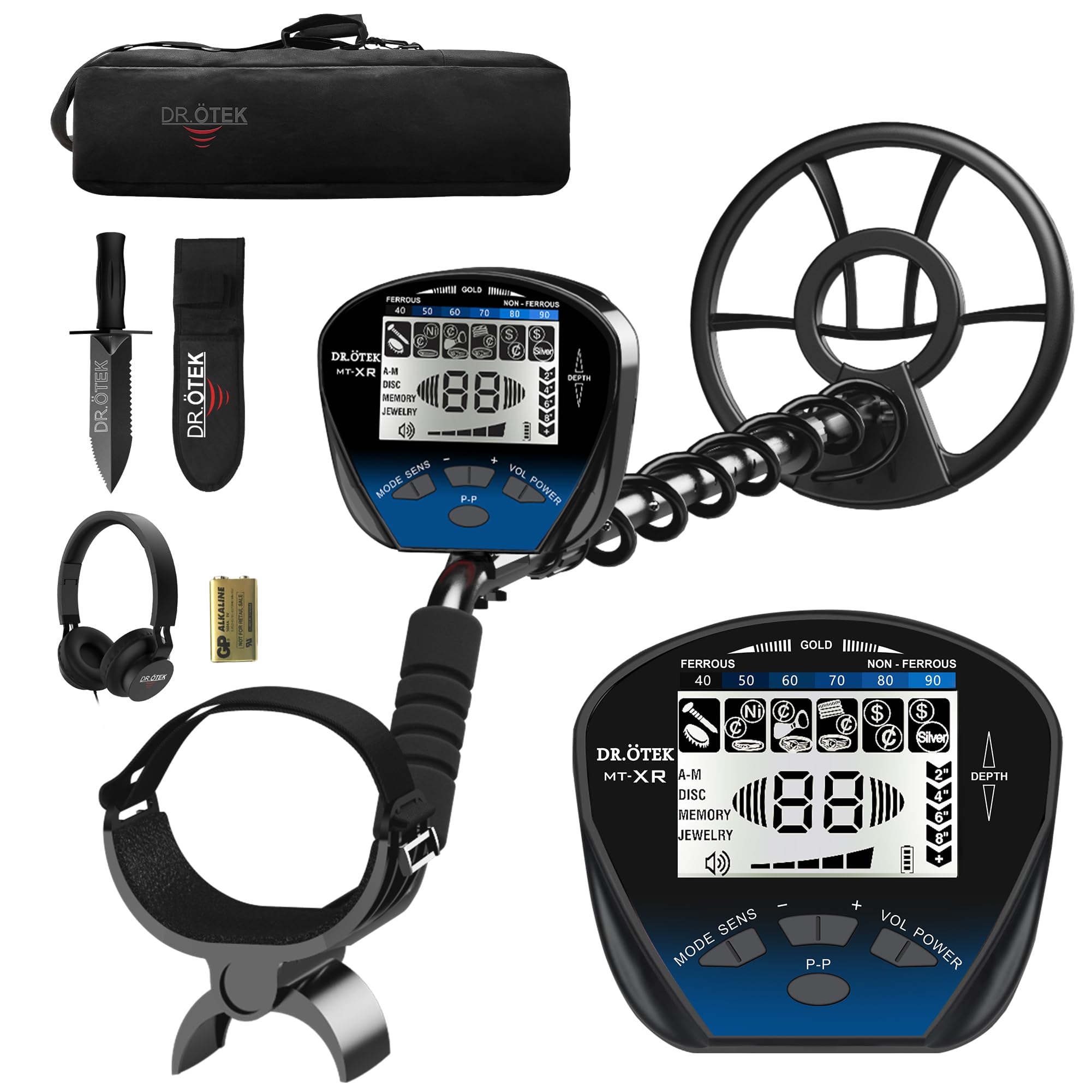 Dr.ötek Metal Detector Professionale IP68