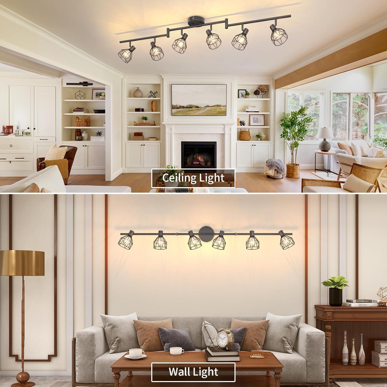 Dehobo Faretti da Soffitto con 6 Faretti Orientabili - immagine 6