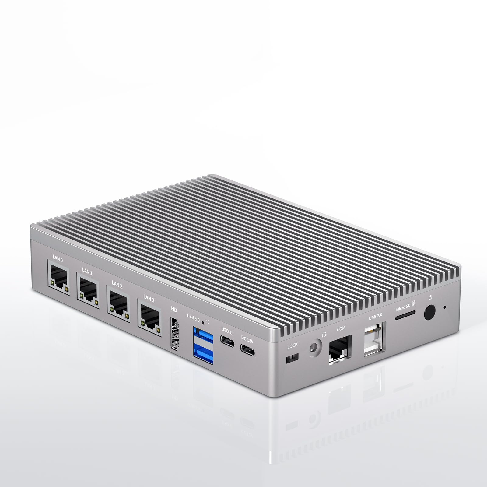 Heigaolapc Firewall Mini PC N100 8GB RAM 128GB eMMC