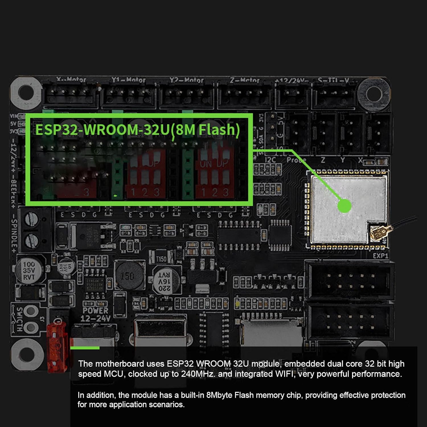 Kit Scheda Madre Stampante 3D Mini Scheda Controller - immagine 4