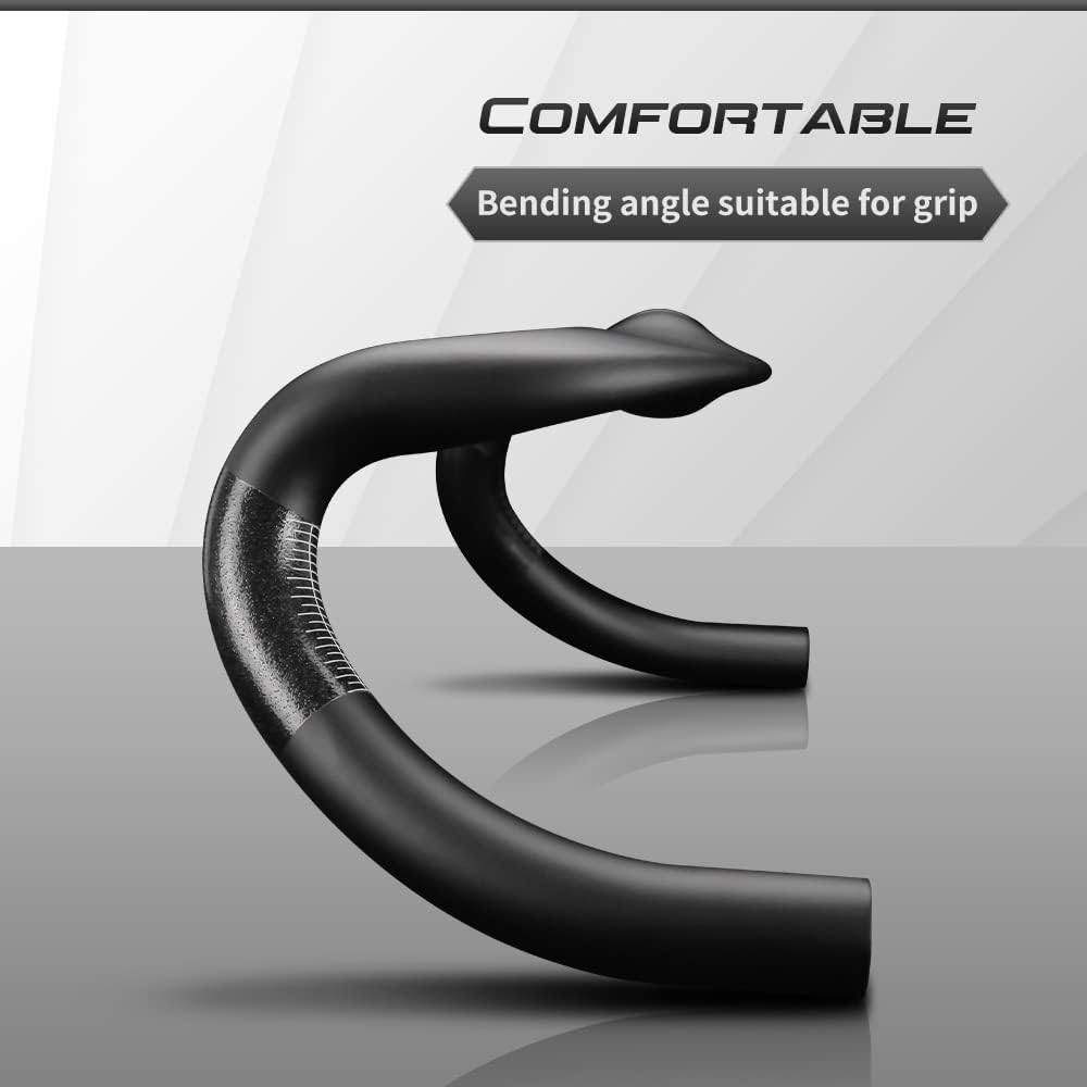 Alfa Pasca Manubrio Drop Gravel Carbonio Opaco 31.8x458mm - immagine 6