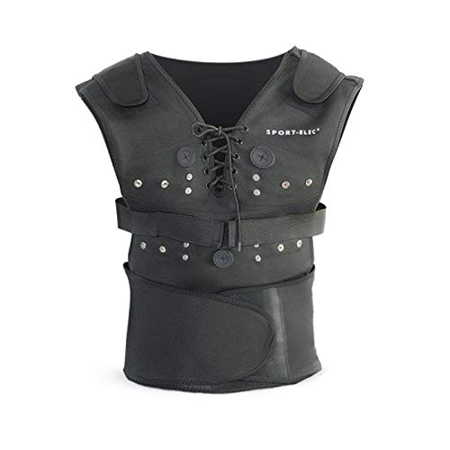 Sport-Elec Gilet Combi ELECTROSTIMAZIONE, Nero, S/M