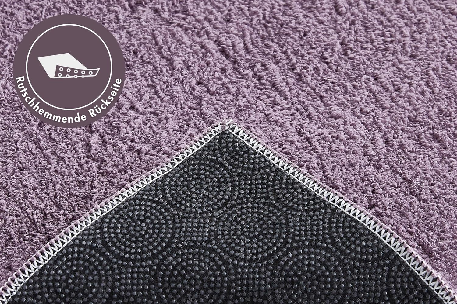 Andiamo Tappeto Arezzo Lavabile 160x230cm, Lavanda - immagine 5