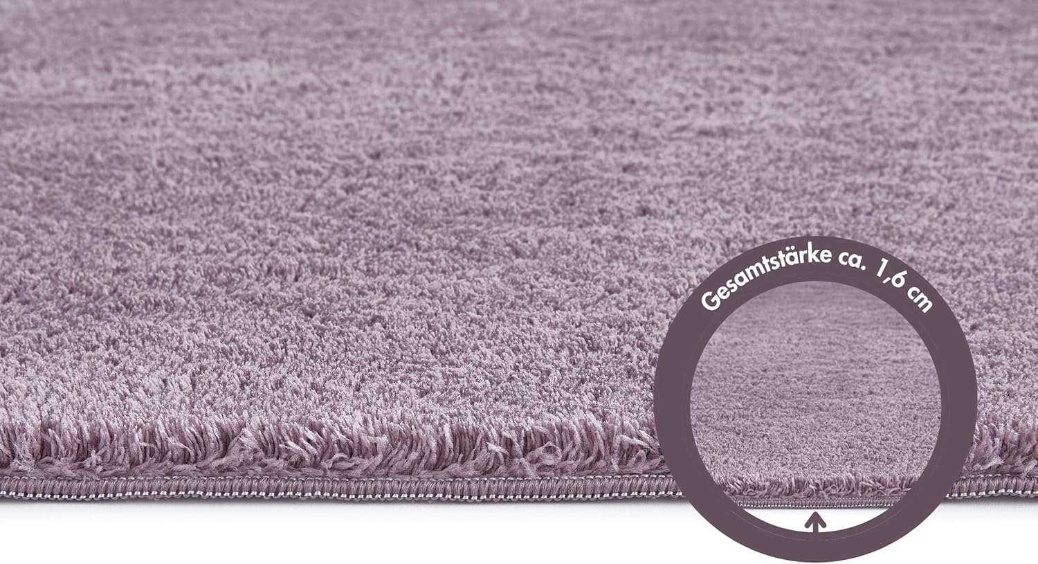 Andiamo Tappeto Arezzo Lavabile 160x230cm, Lavanda - immagine 6