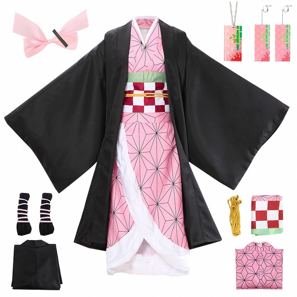 Costume Nezuko Tanjirou per Carnevale e Halloween