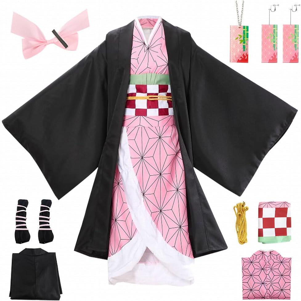 Costume Nezuko Tanjirou per Carnevale e Halloween - immagine 1