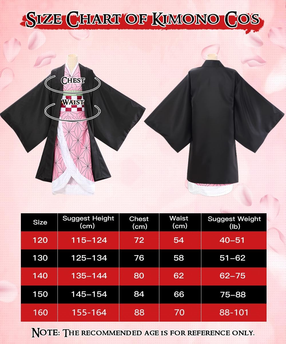 Costume Nezuko Tanjirou per Carnevale e Halloween - immagine 4