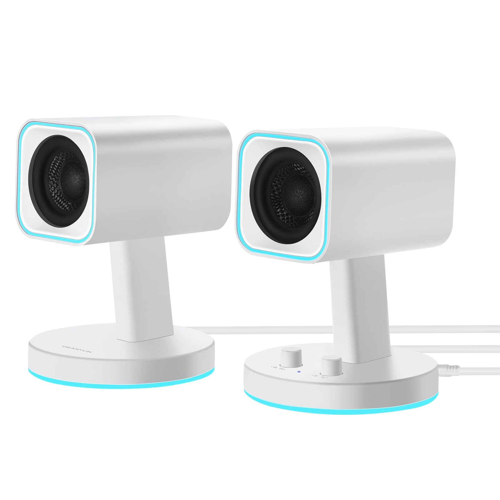 Sanyun SW202 - Altoparlanti PC Gaming 24W RGB