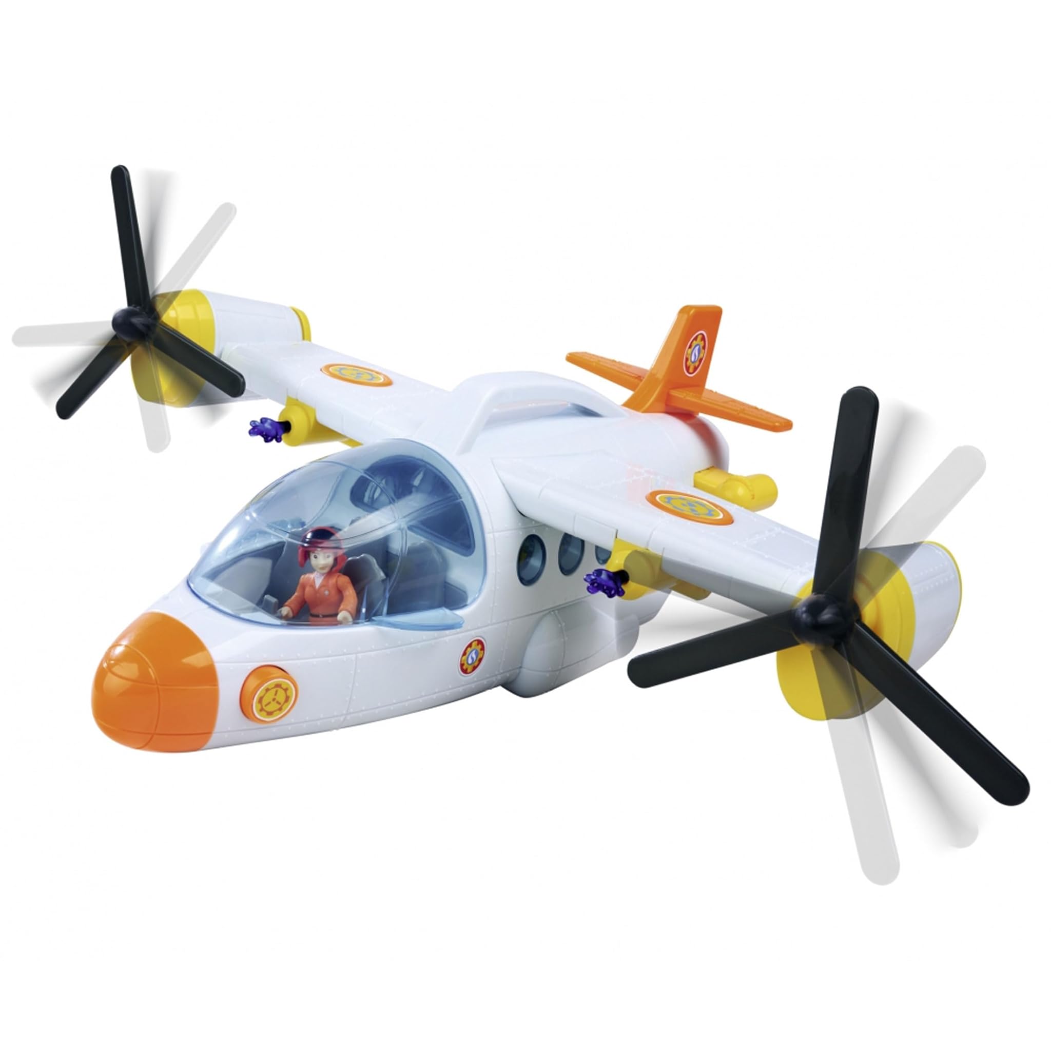 Simba Sam - Aereo di salvataggio Fire Swift 42cm