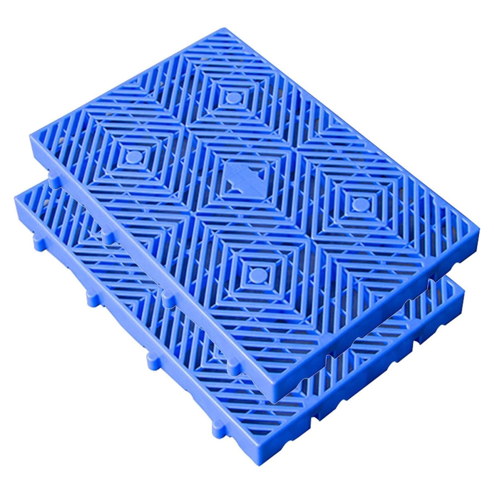 LXSEHN Pallet in Plastica 100x60x5cm, 2 pezzi