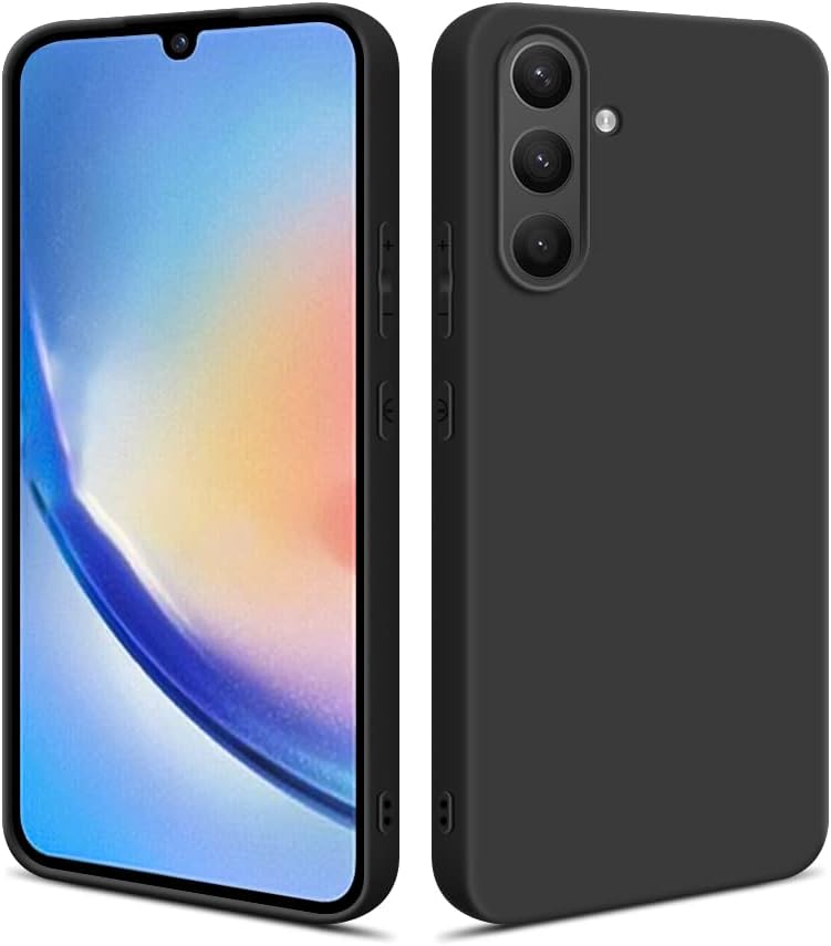 HSP Cover per Samsung Galaxy A34 5G in Silicone TPU, Nero - immagine 1