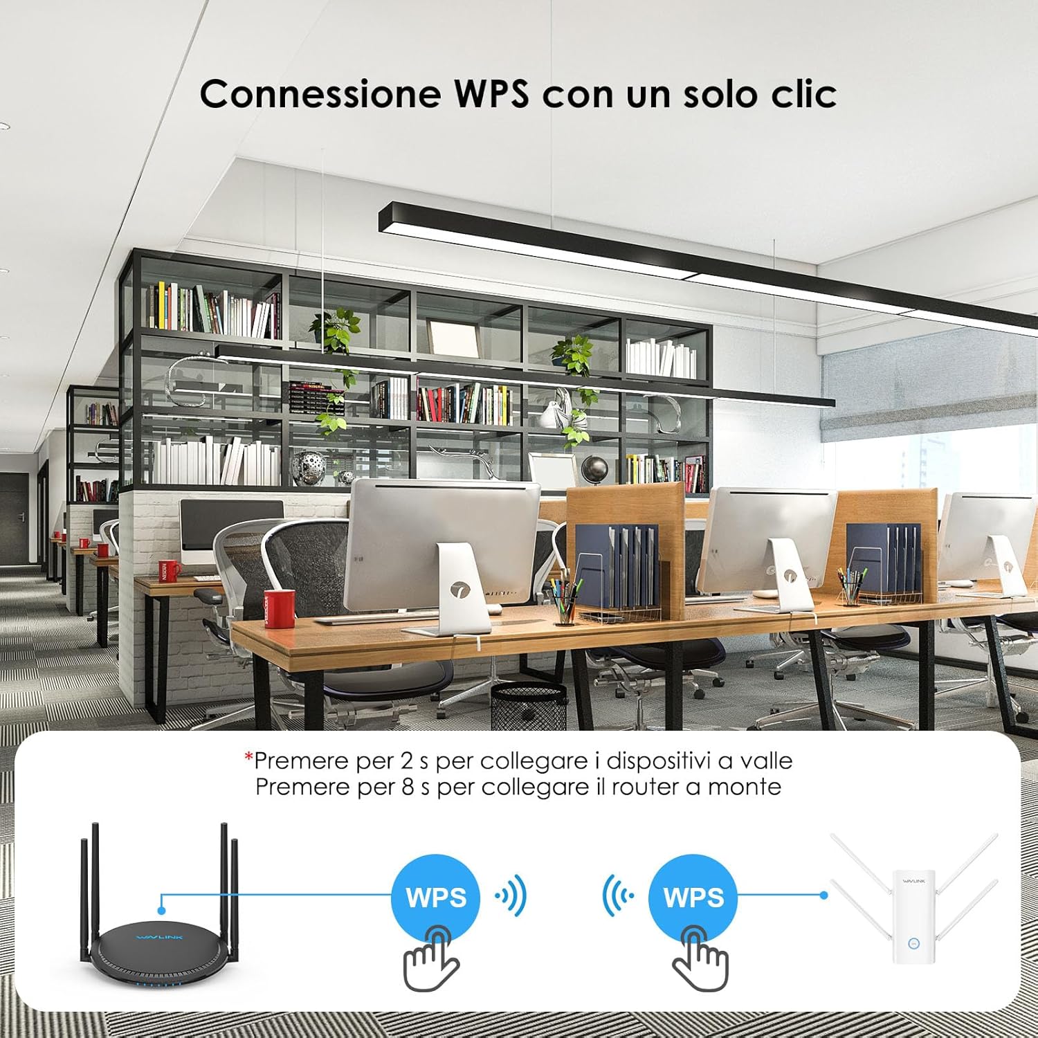 Wavlink AX3000 - Wi-Fi 6 Range Extender Dual Band - immagine 7