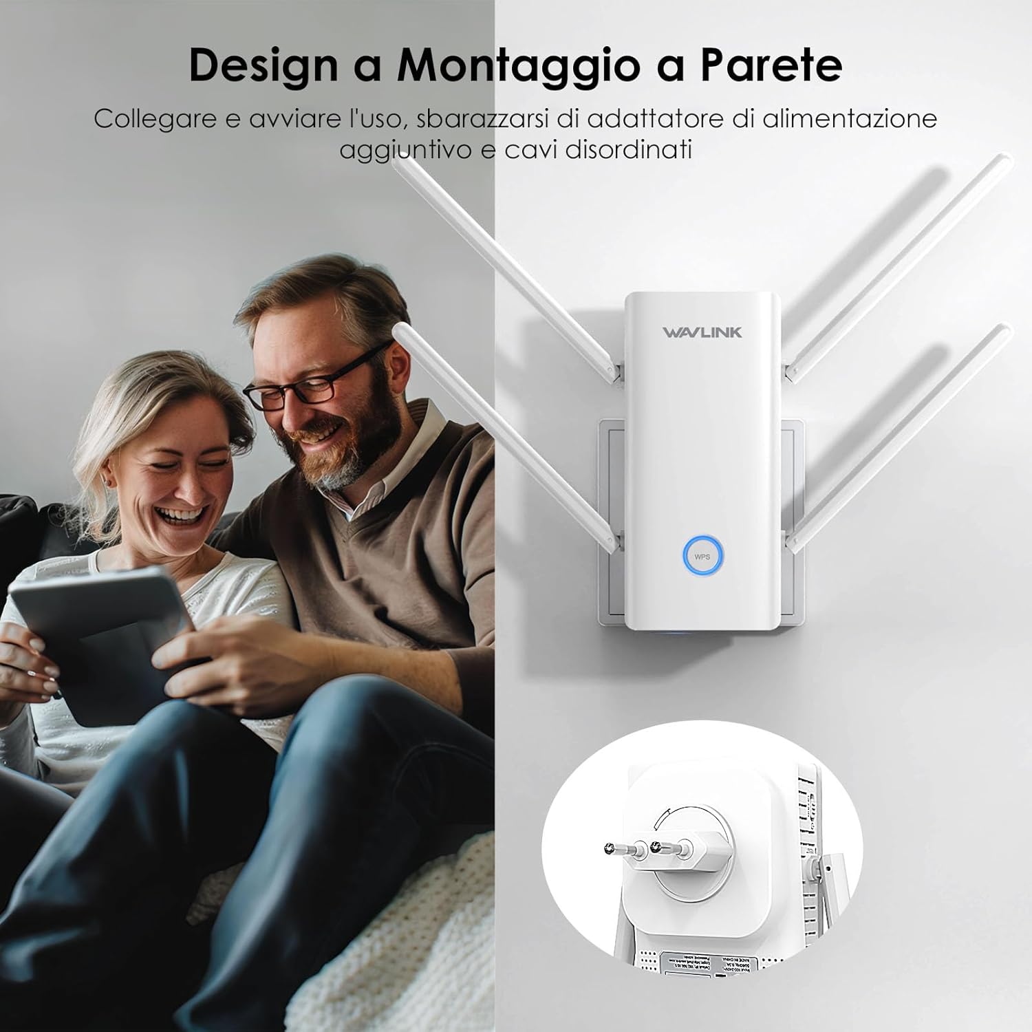 Wavlink AX3000 - Wi-Fi 6 Range Extender Dual Band - immagine 8