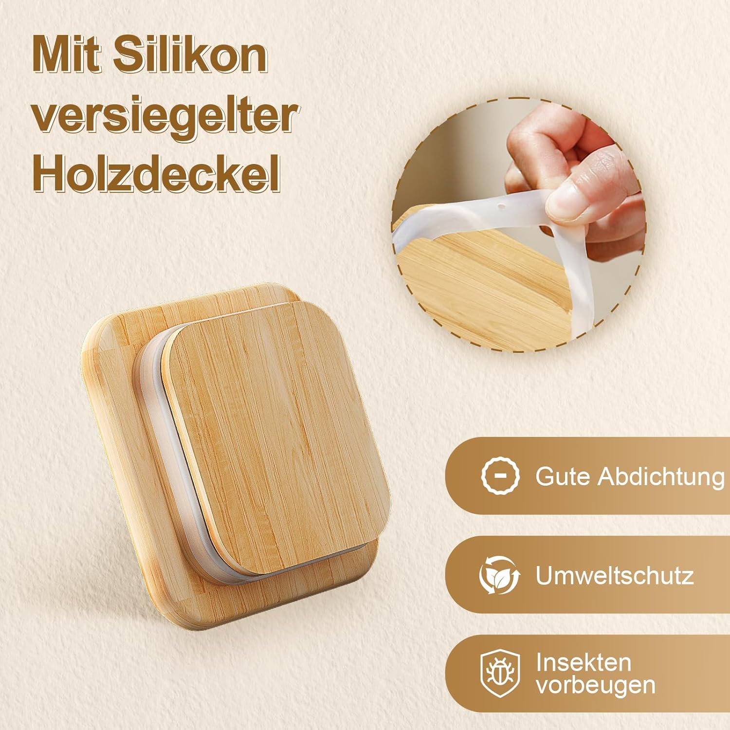 Finew Set 12 Barattoli Spezie Rettangolari 500ml - immagine 3