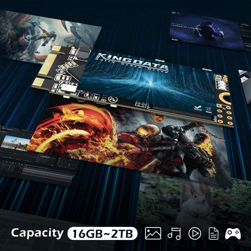 Kingdata SSD M.2 2242 2TB Ngff SATA III 6Gb/s - immagine 2