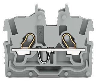 WAGO Mini morsetto passante a 2 conduttori con Betä 2050-301
