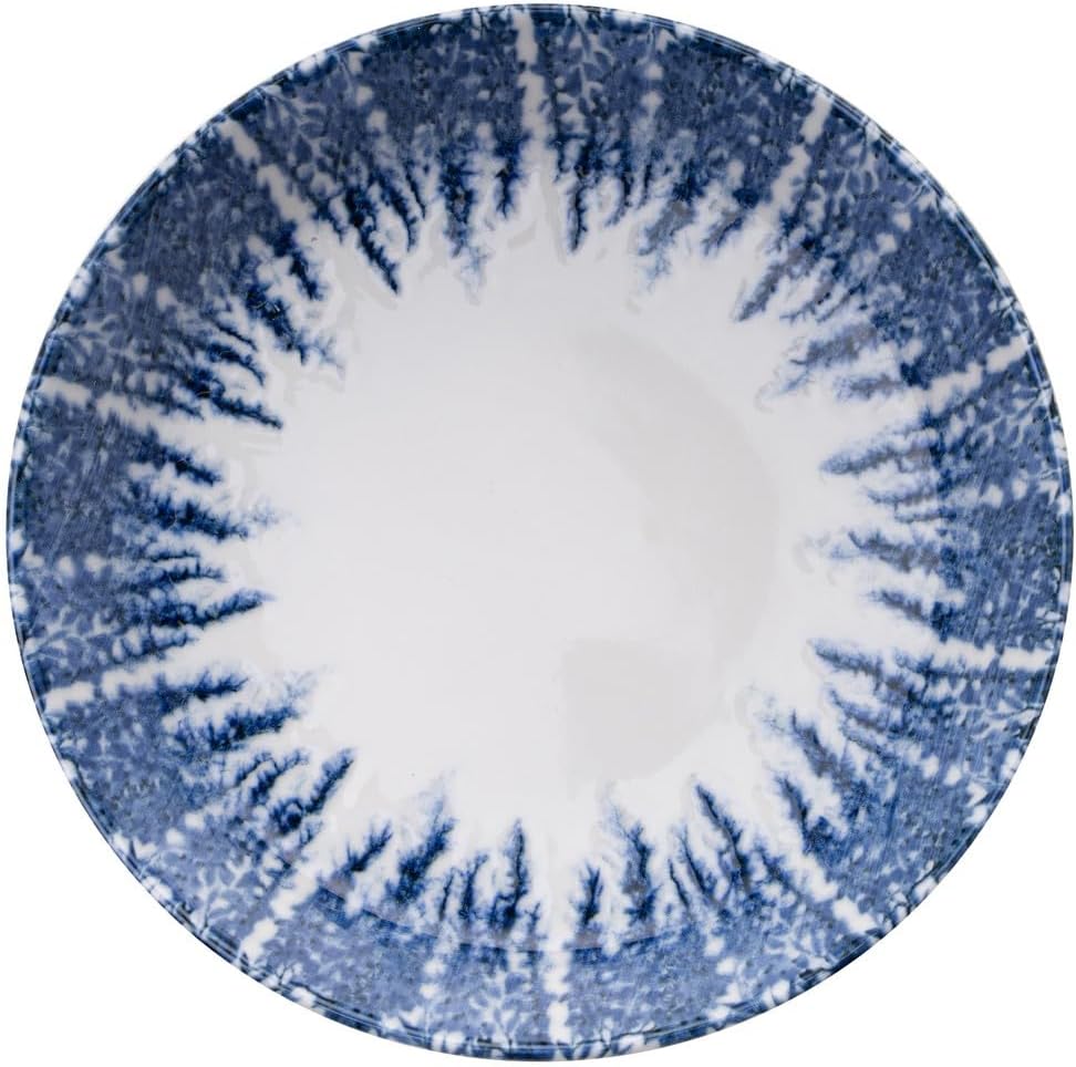 Set 18 pezzi 100% porcelain, blu e bianco - immagine 3