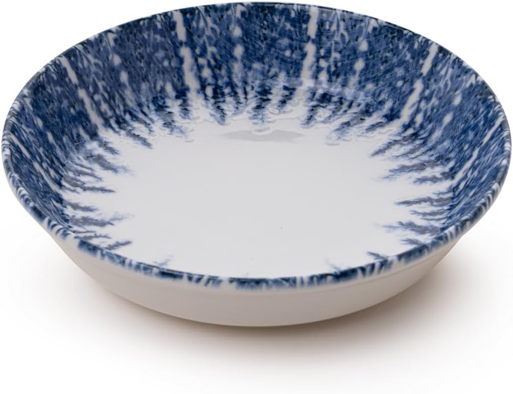 Set 18 pezzi 100% porcelain, blu e bianco - immagine 4