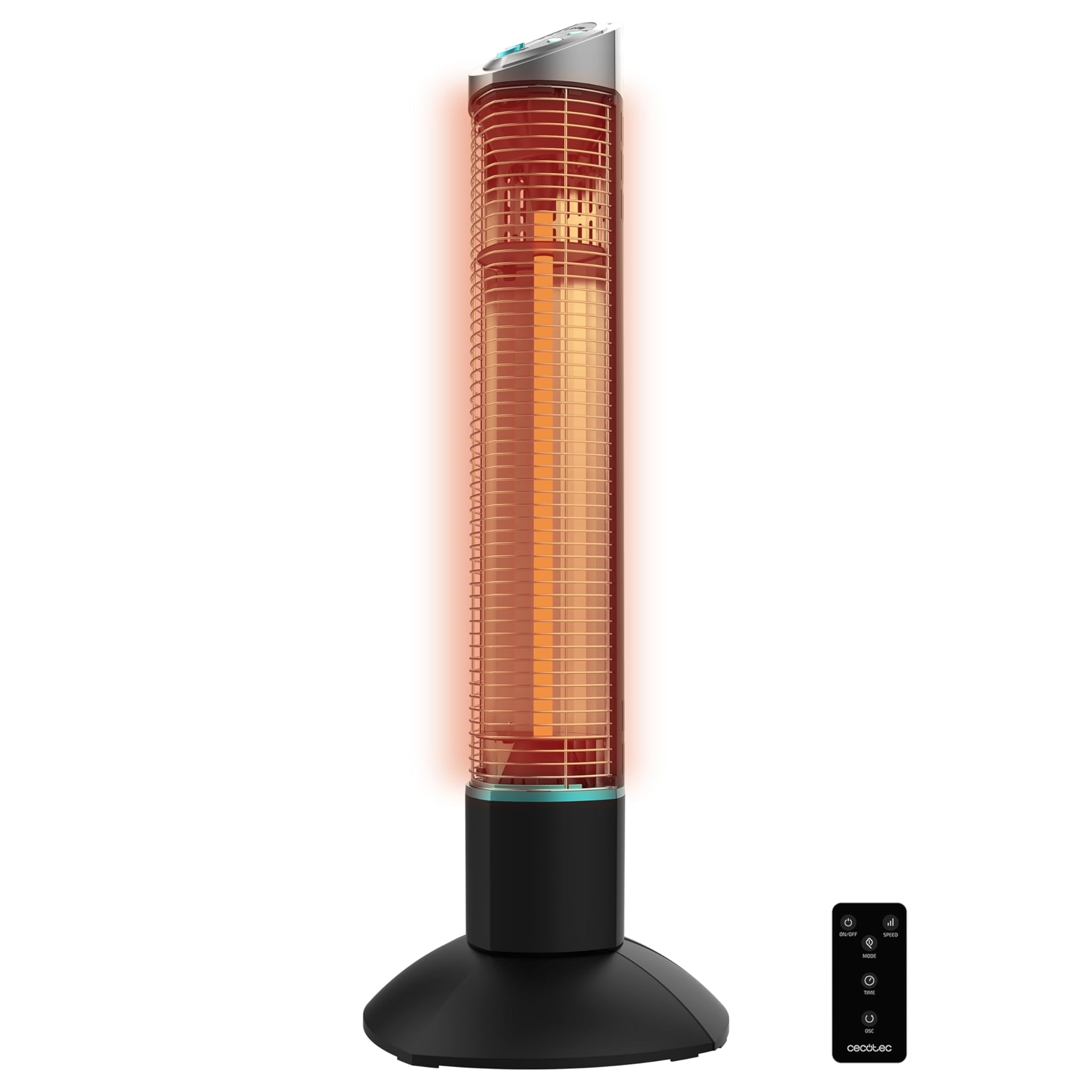 Cecotec Riscaldatore Elettrico Esterno ReadyWarm 1000 Power Tower