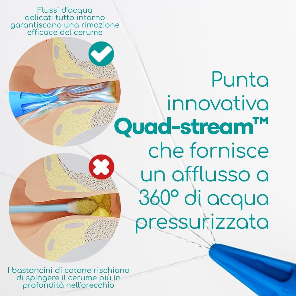 Medi Grade Kit Siringa per Pulizia Orecchie con Olio d’Oliva - immagine 2