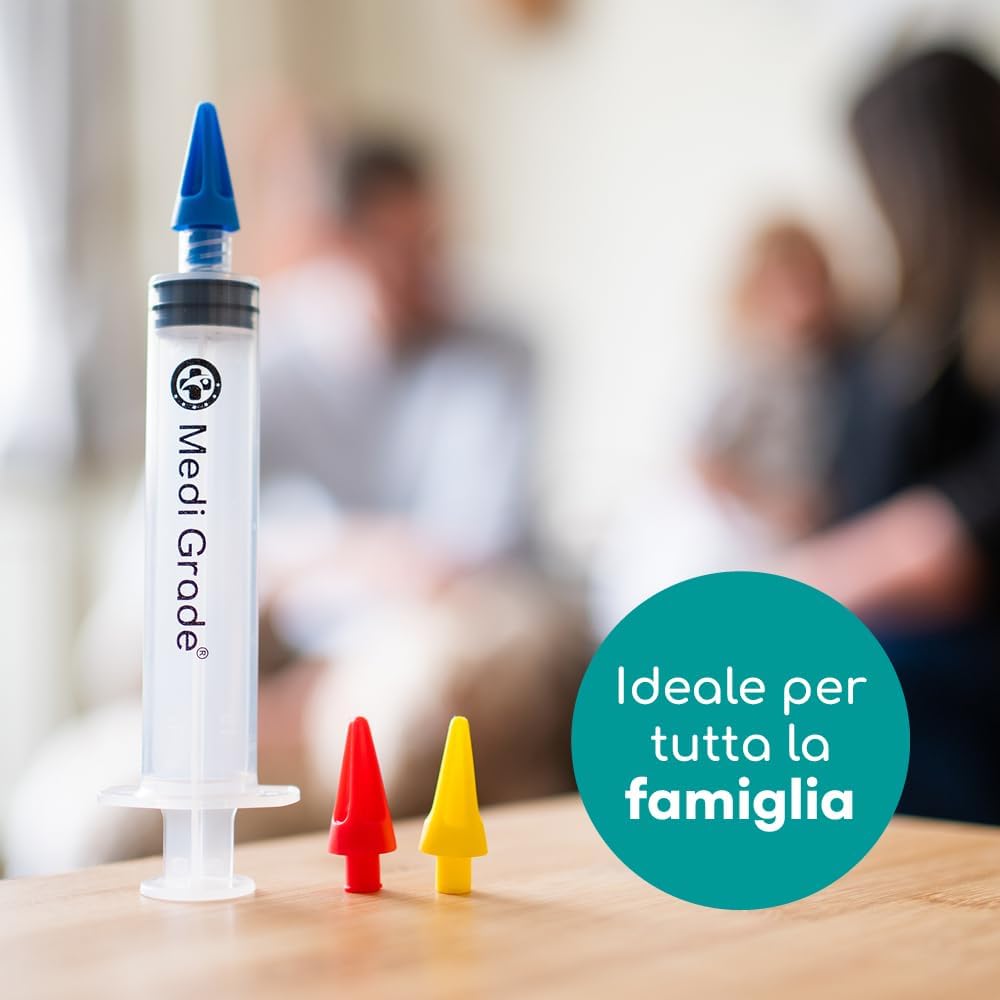 Medi Grade Kit Siringa per Pulizia Orecchie con Olio d’Oliva - immagine 5