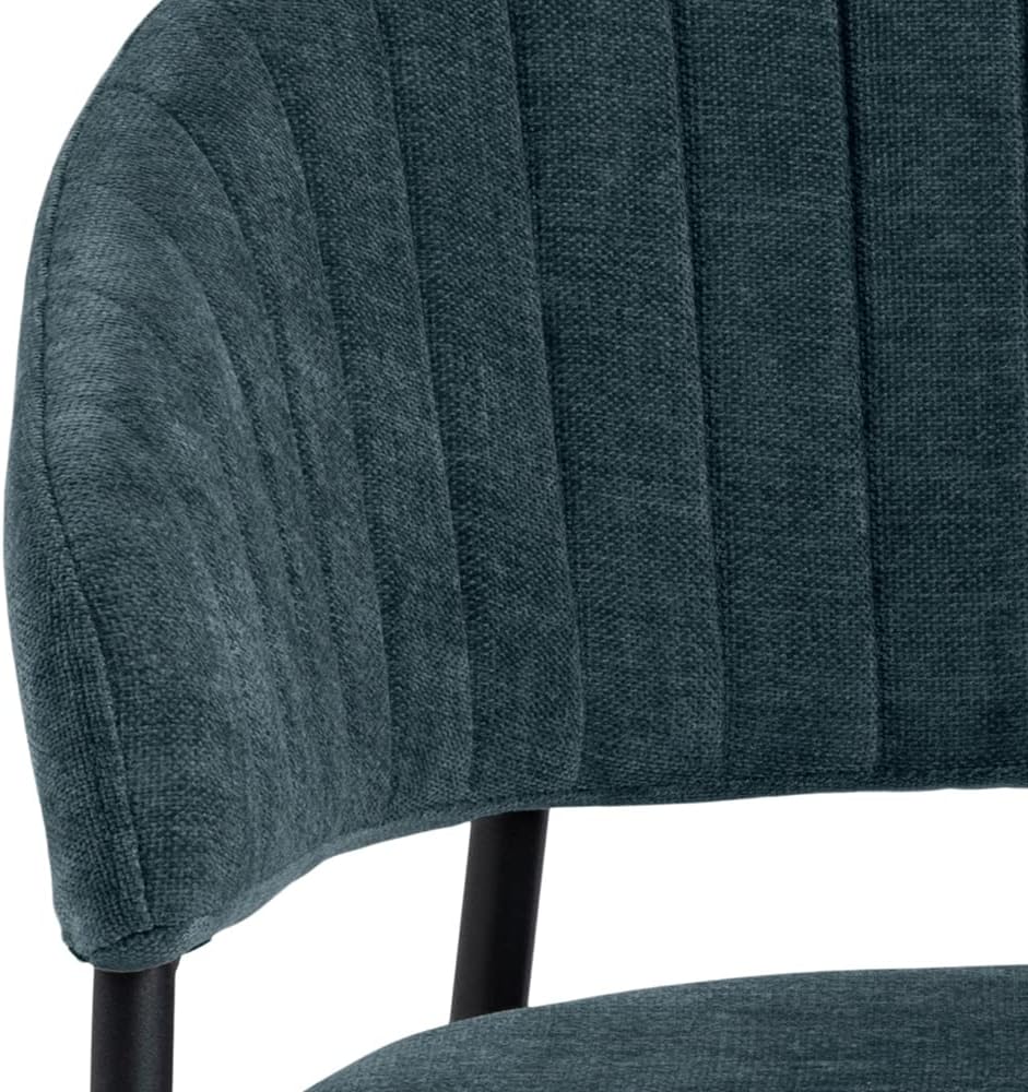 Ac Design Furniture Anna - Set 2 Sedie da Pranzo Blu Scuro - immagine 6