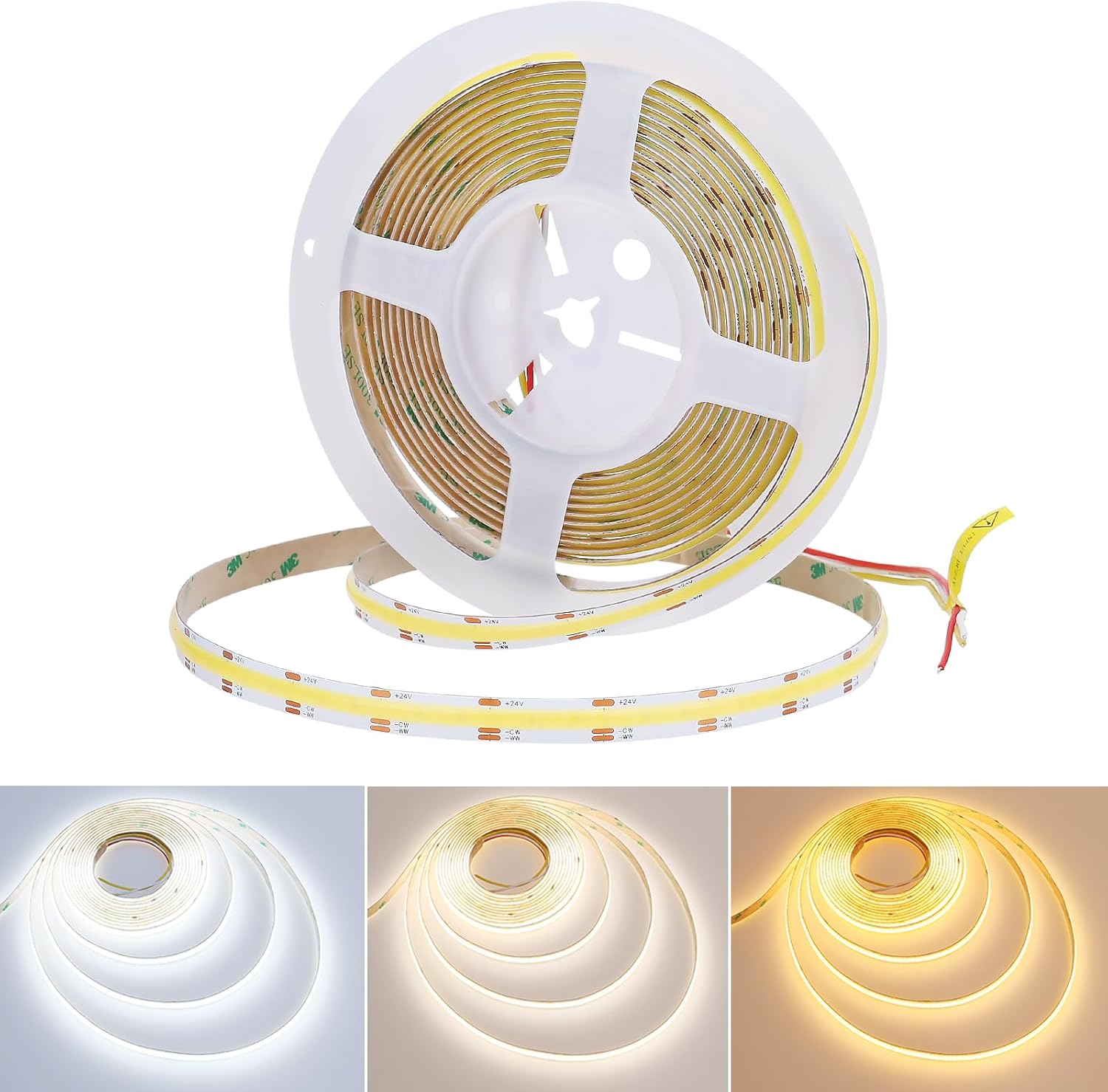 Joylit PRO Striscia LED COB CCT 24V 5 Metri