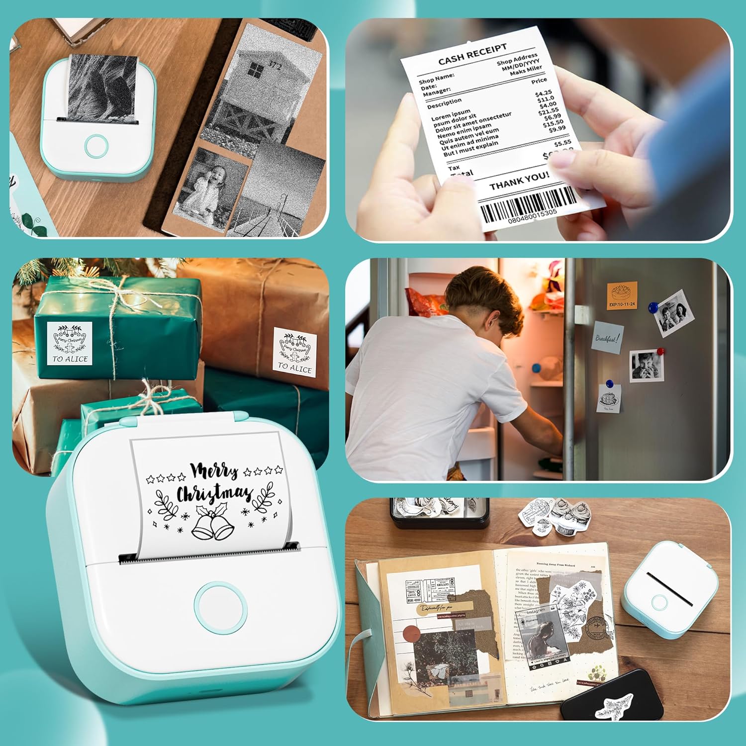 Phomemo T02 Mini Stampante Fotografica Termica - immagine 7