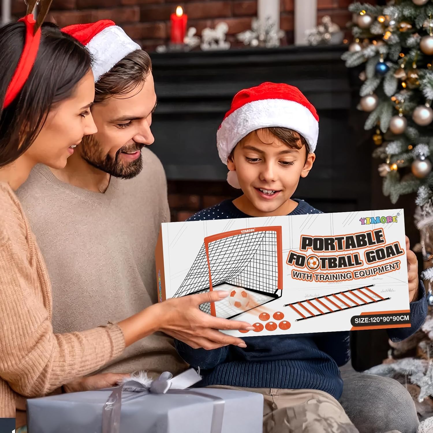 Yimore Porta Calcio Bambini 3 in 1 Pieghevole - immagine 6