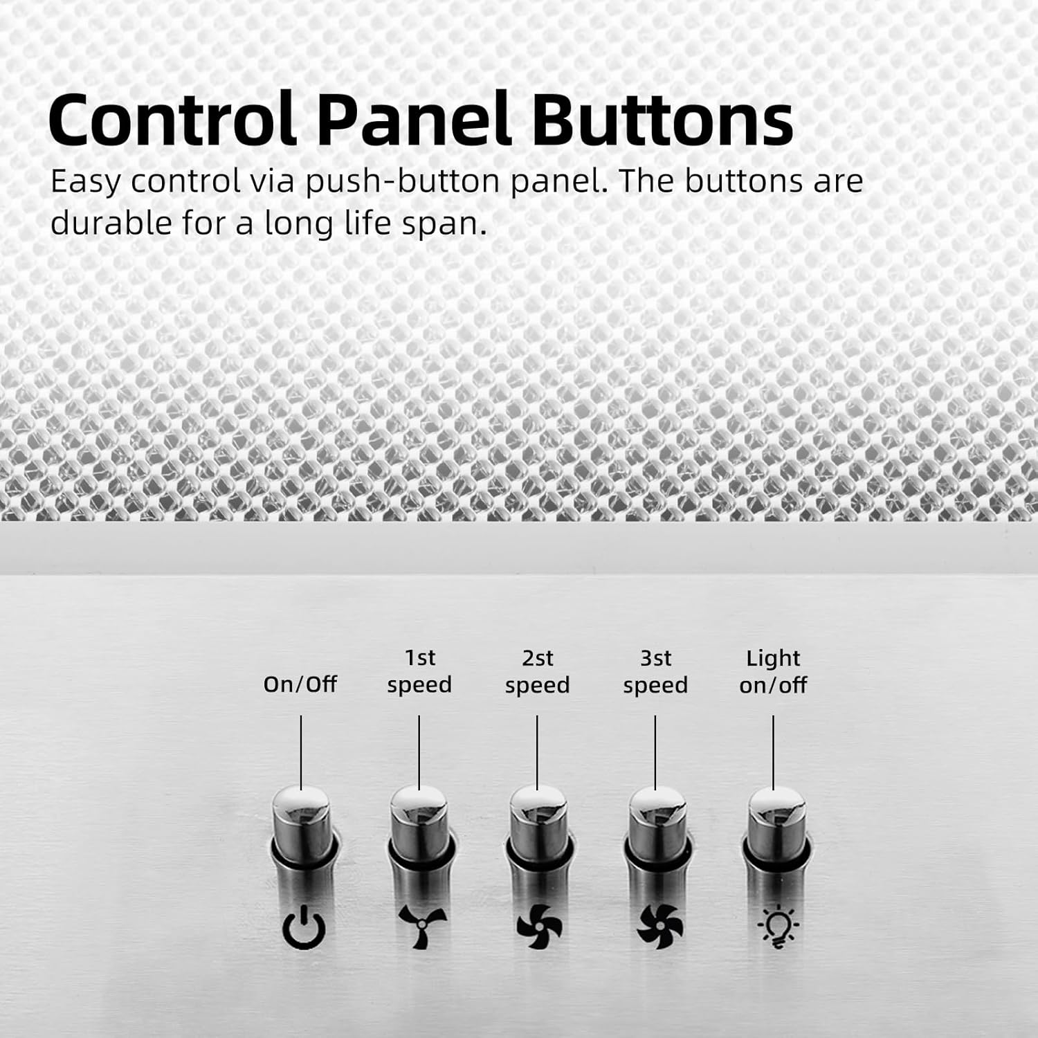 Kichpower Cappa Aspirante da Incasso 52cm 300m³/h - immagine 2