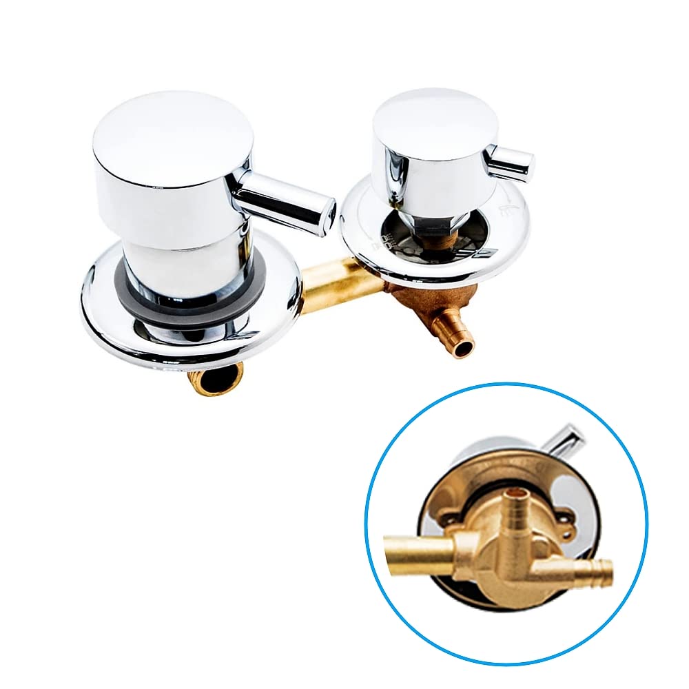 Afuder Sala Doccia a Parete 2/3/4/5 Vie Uscita Acqua