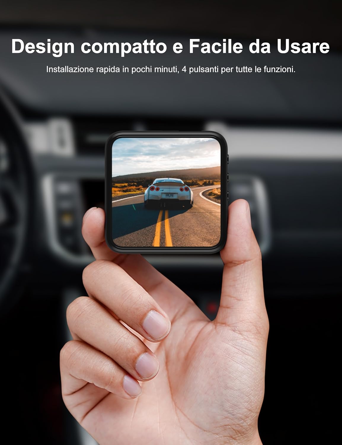 Izeeker 2.5K Dash Cam Anteriore e Posteriore con SD - immagine 7