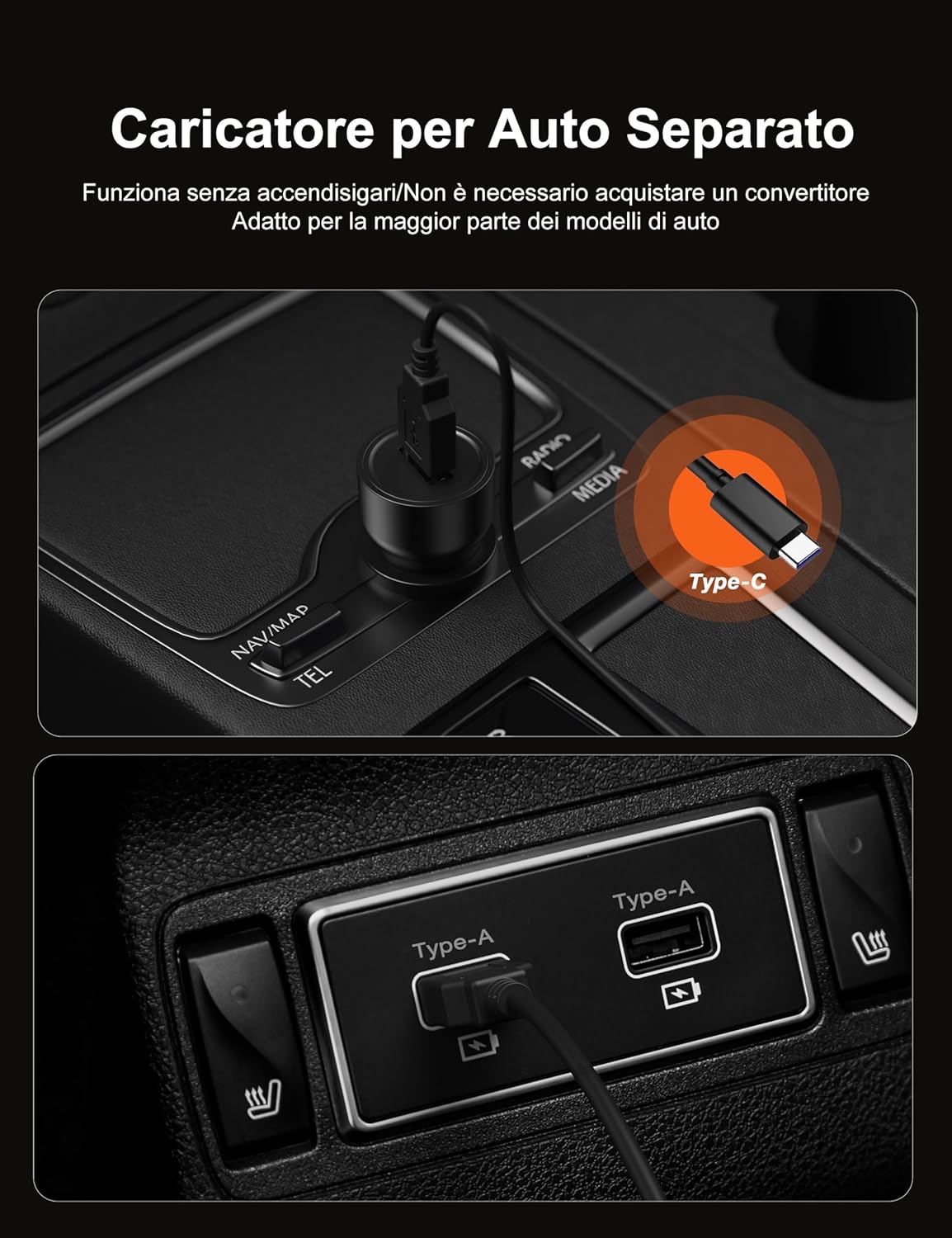 Izeeker 2.5K Dash Cam Anteriore e Posteriore con SD - immagine 8