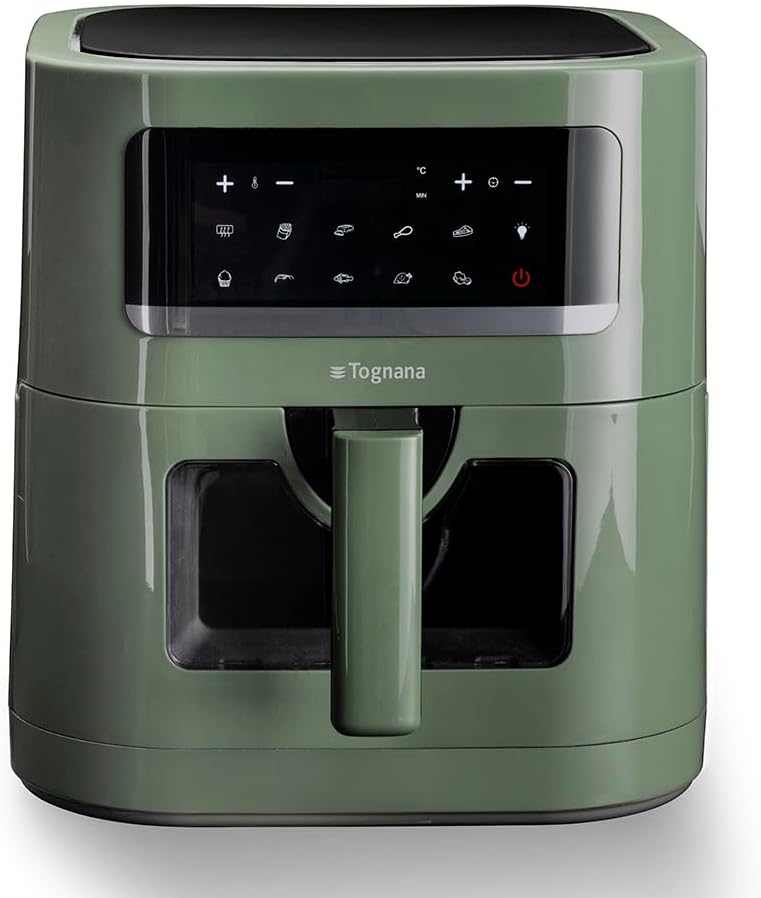 Tognana Iridea - Friggitrice ad Aria 7L, Verde Salvia - immagine 1