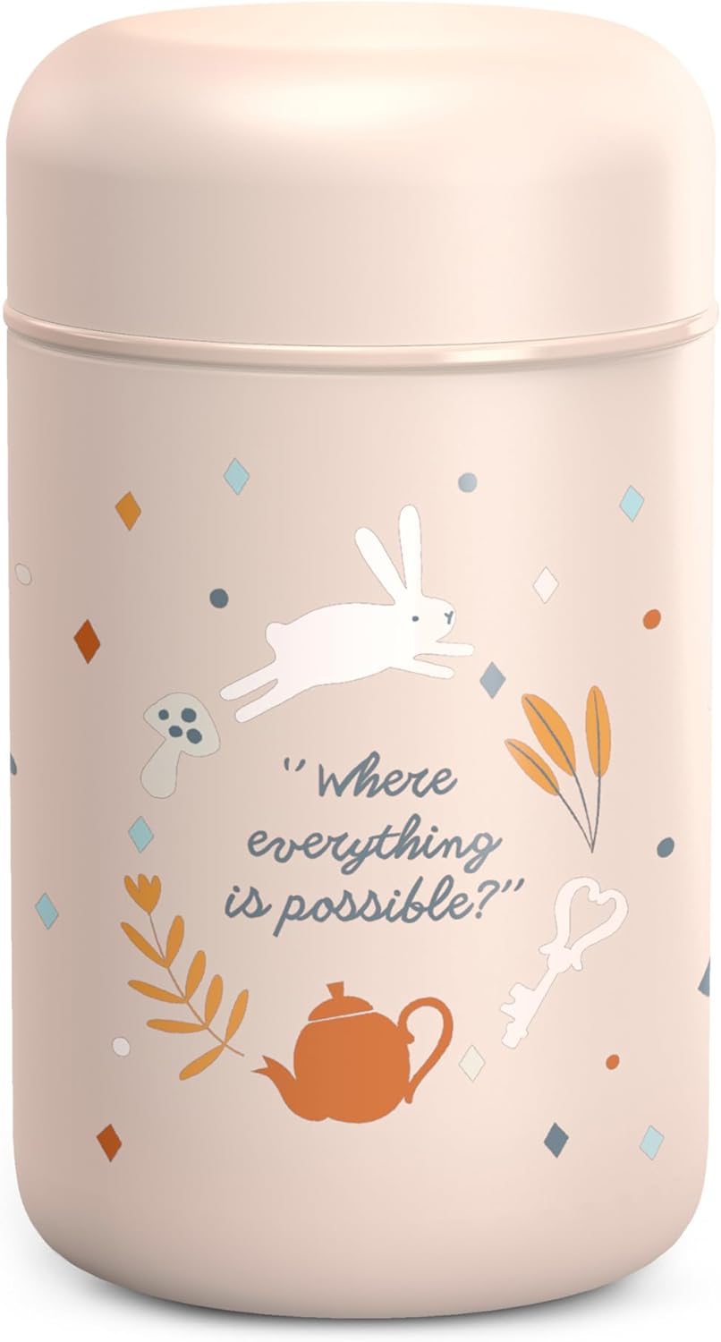 Suavinex Thermos per Pappe Portapappa 350ml, Rosa - immagine 1