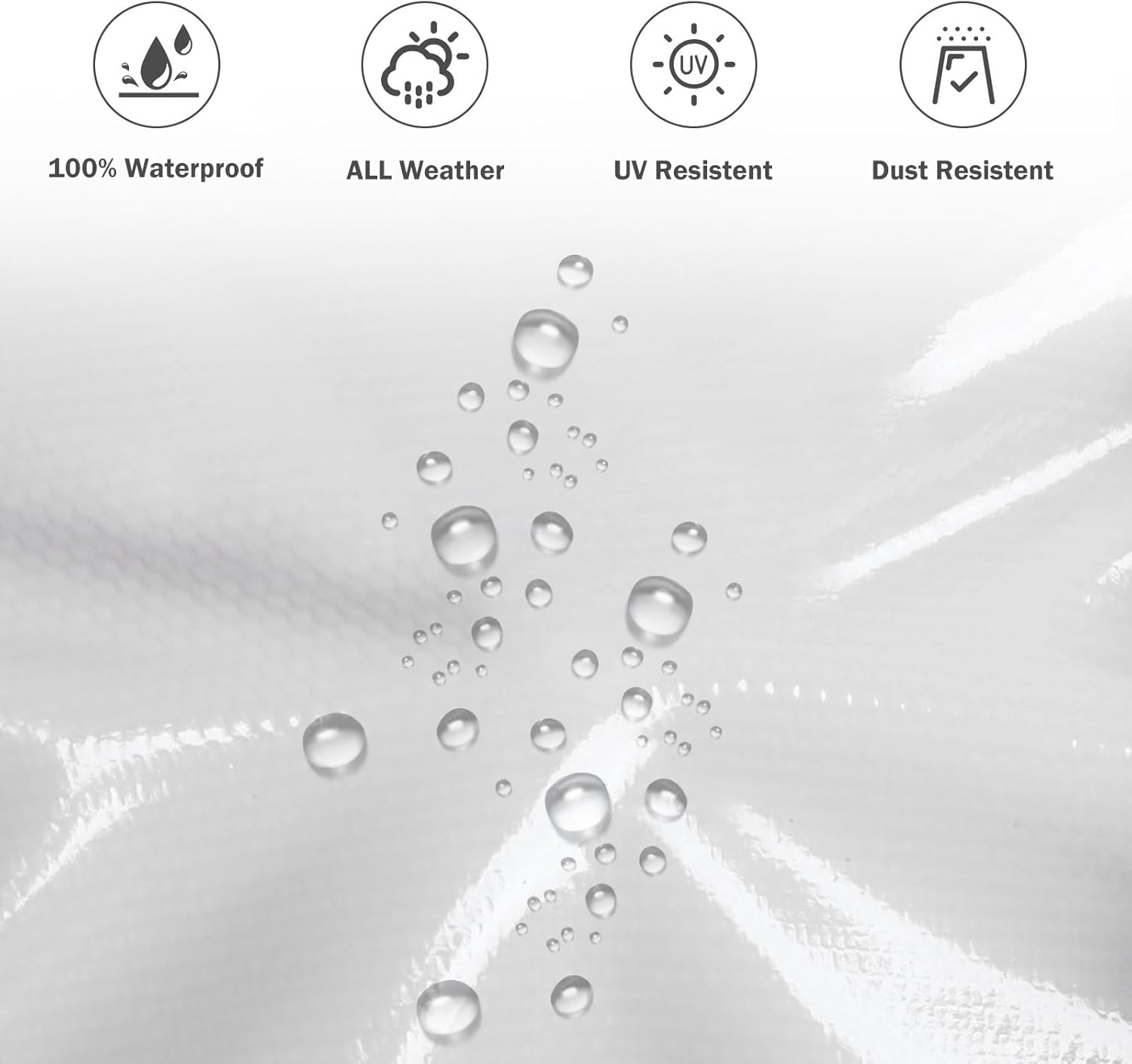 Telo Impermeabile Esterno 3x4m PVC 440 g/m² - immagine 3