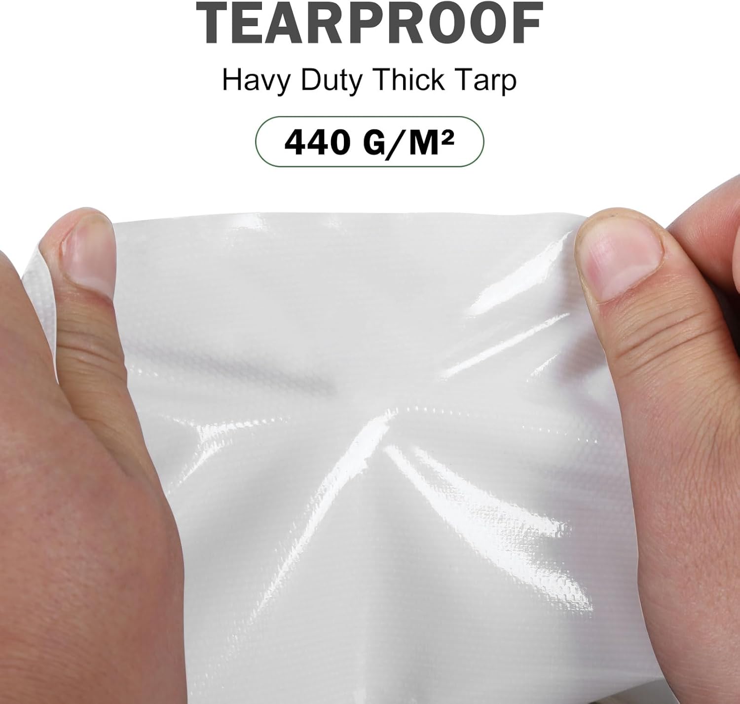 Telo Impermeabile Esterno 3x4m PVC 440 g/m² - immagine 4