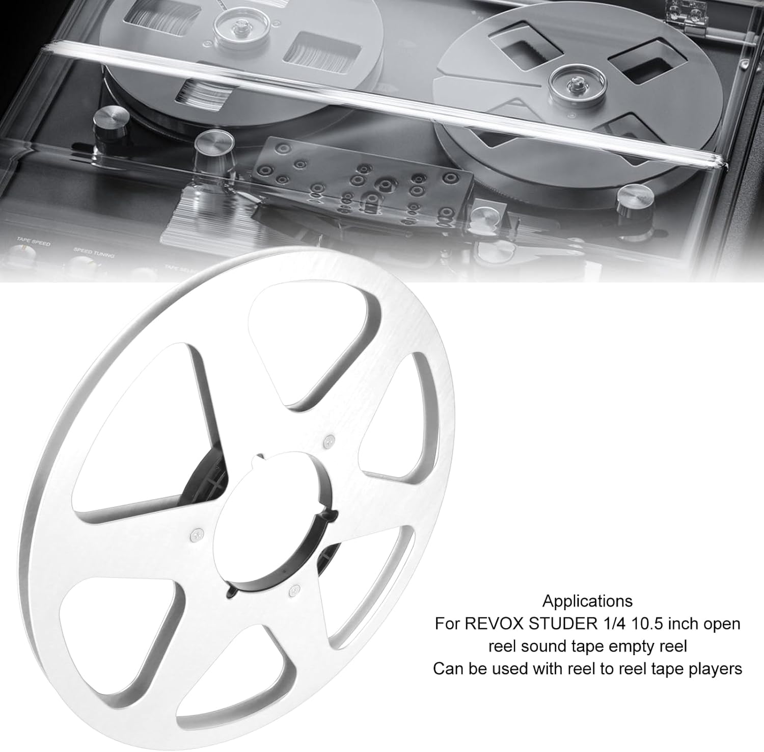 Bobina di Avvolgimento 10,5 Pollici in Lega di Alluminio - immagine 2