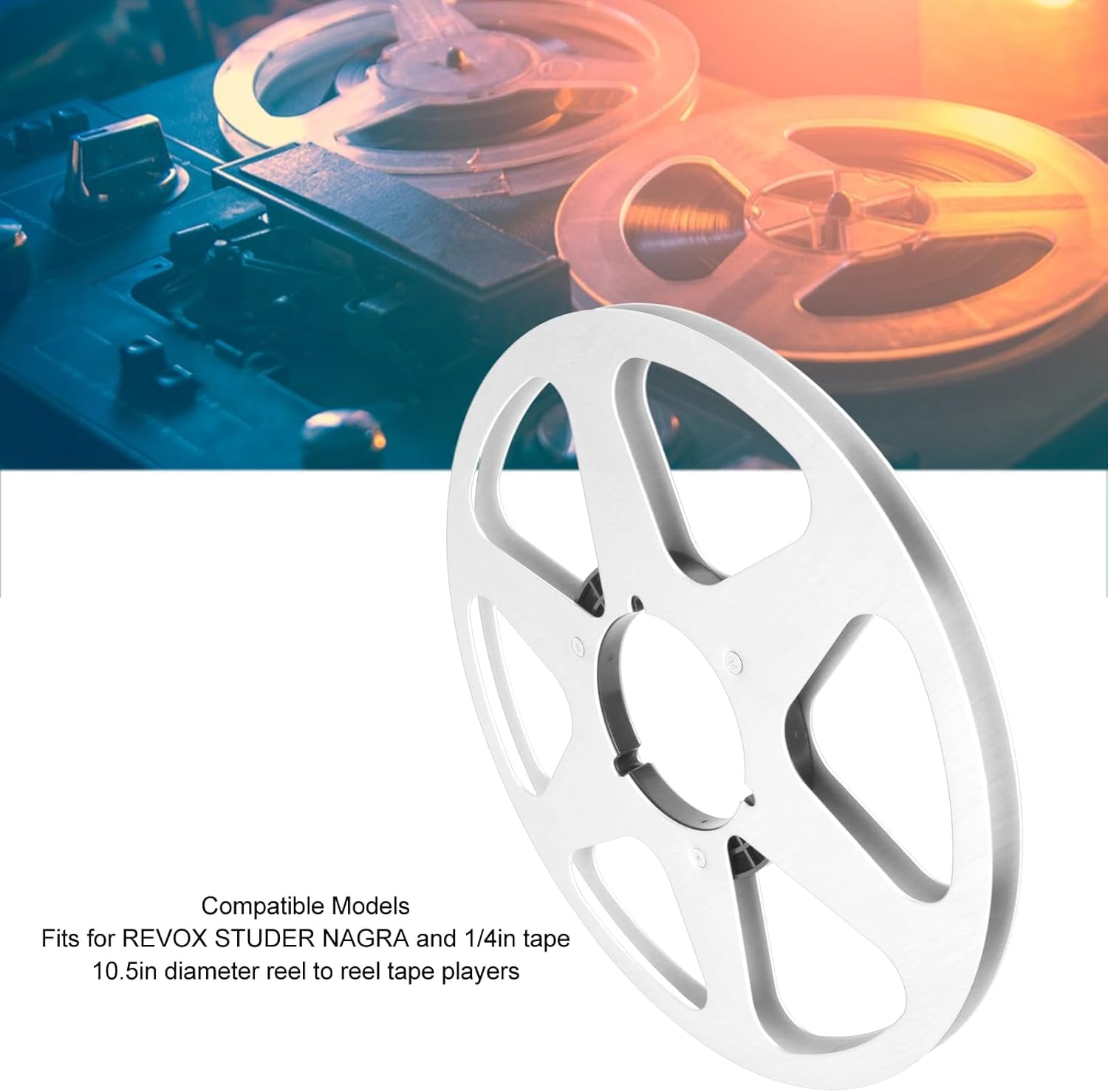 Bobina di Avvolgimento 10,5 Pollici in Lega di Alluminio - immagine 3