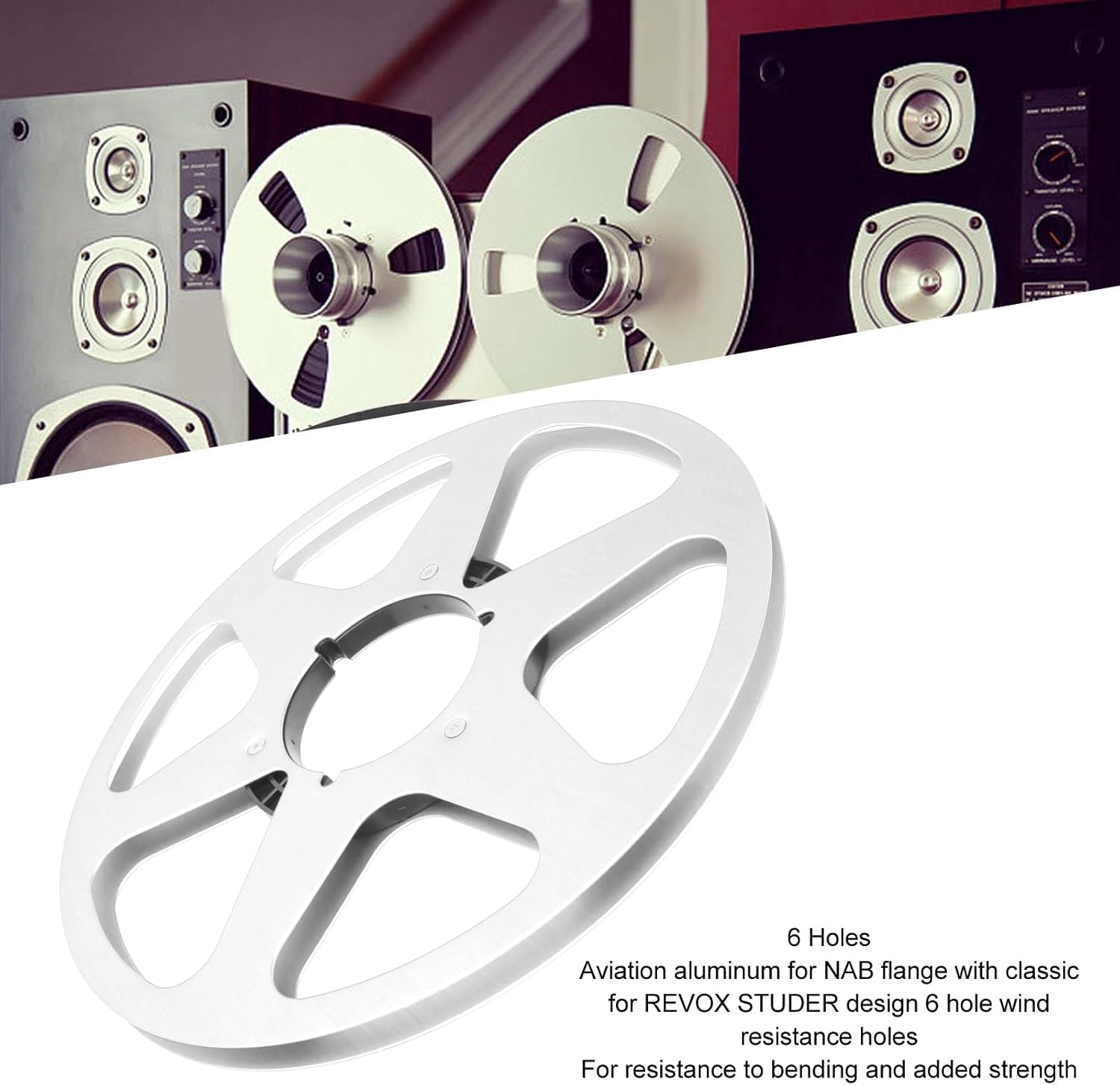 Bobina di Avvolgimento 10,5 Pollici in Lega di Alluminio - immagine 4