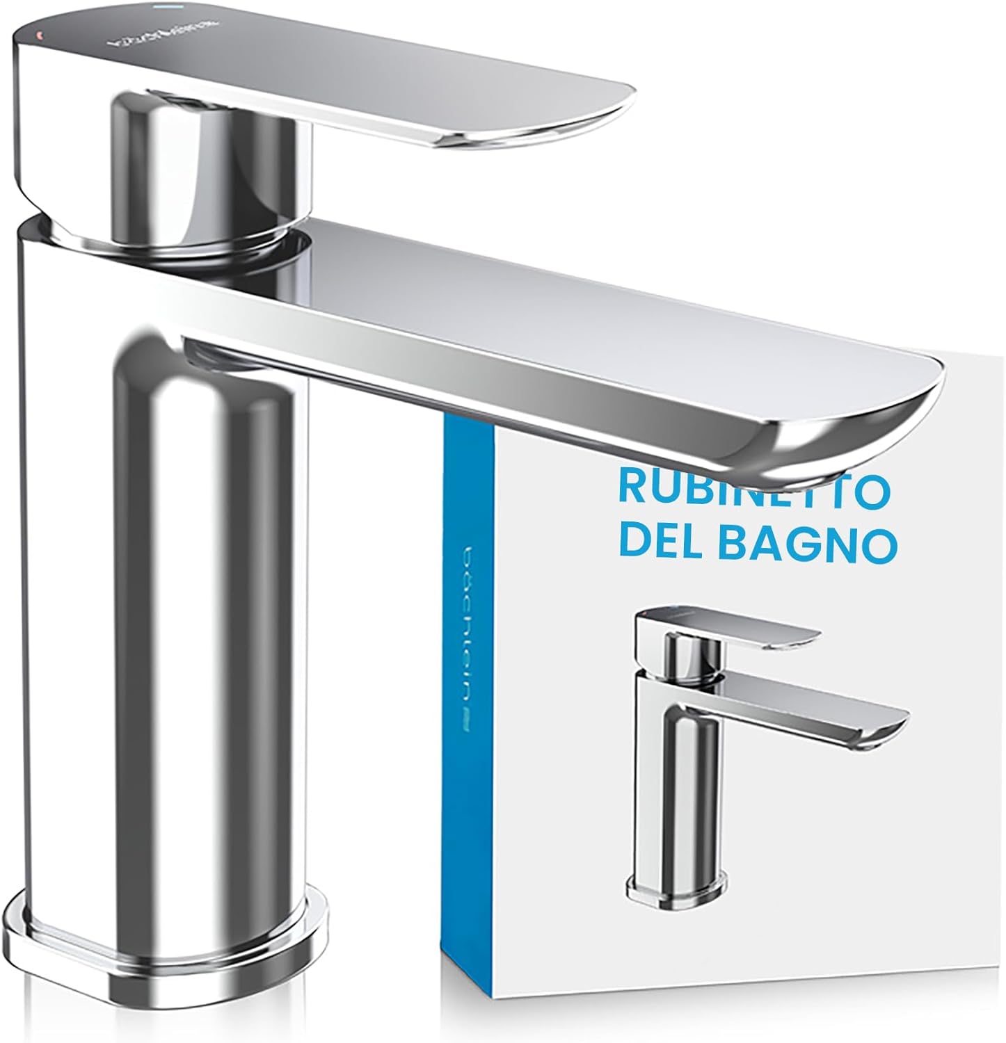 Bächlein Rubinetto Bagno Monocomando Cromato