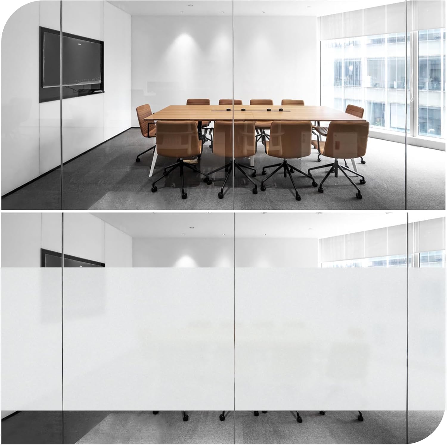 Diboniur Pellicola Privacy Finestre 45x200cm - immagine 4