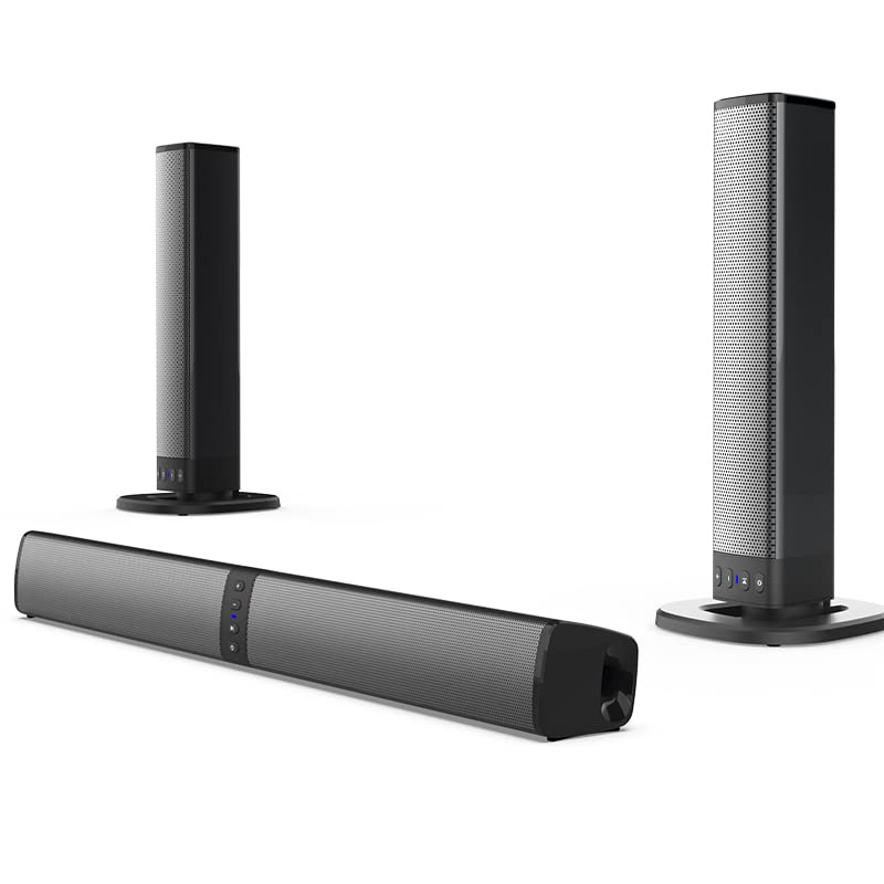 Infibla Soundbar PC Gamer con Subwoofer P2 Max