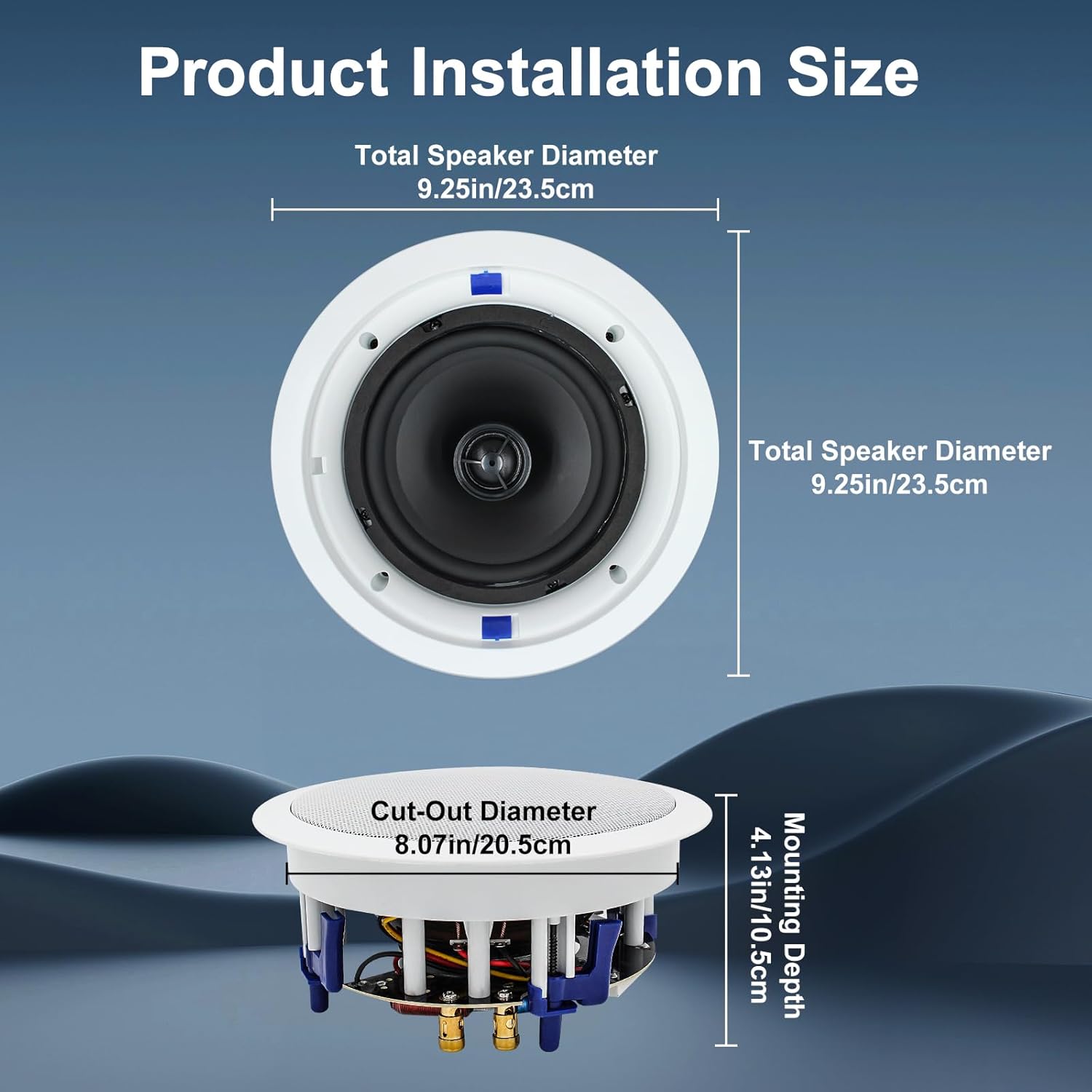 Studiofinix Altoparlanti Bluetooth 6.5" 320W a 2 vie - immagine 4