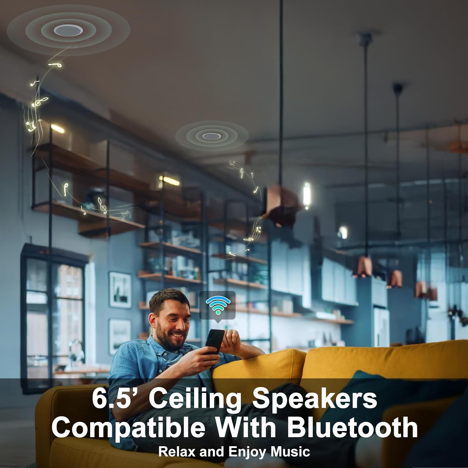 Studiofinix Altoparlanti Bluetooth 6.5" 320W a 2 vie - immagine 6