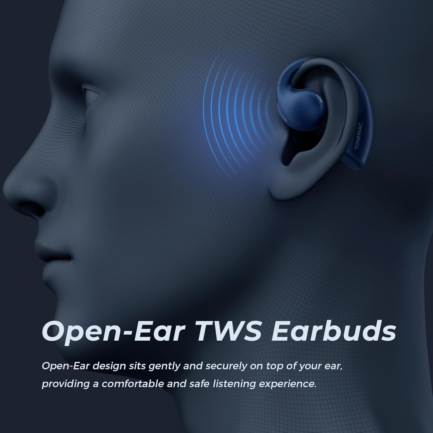 Q1 Cuffie Bluetooth Sport Conduzione Aerea - immagine 2