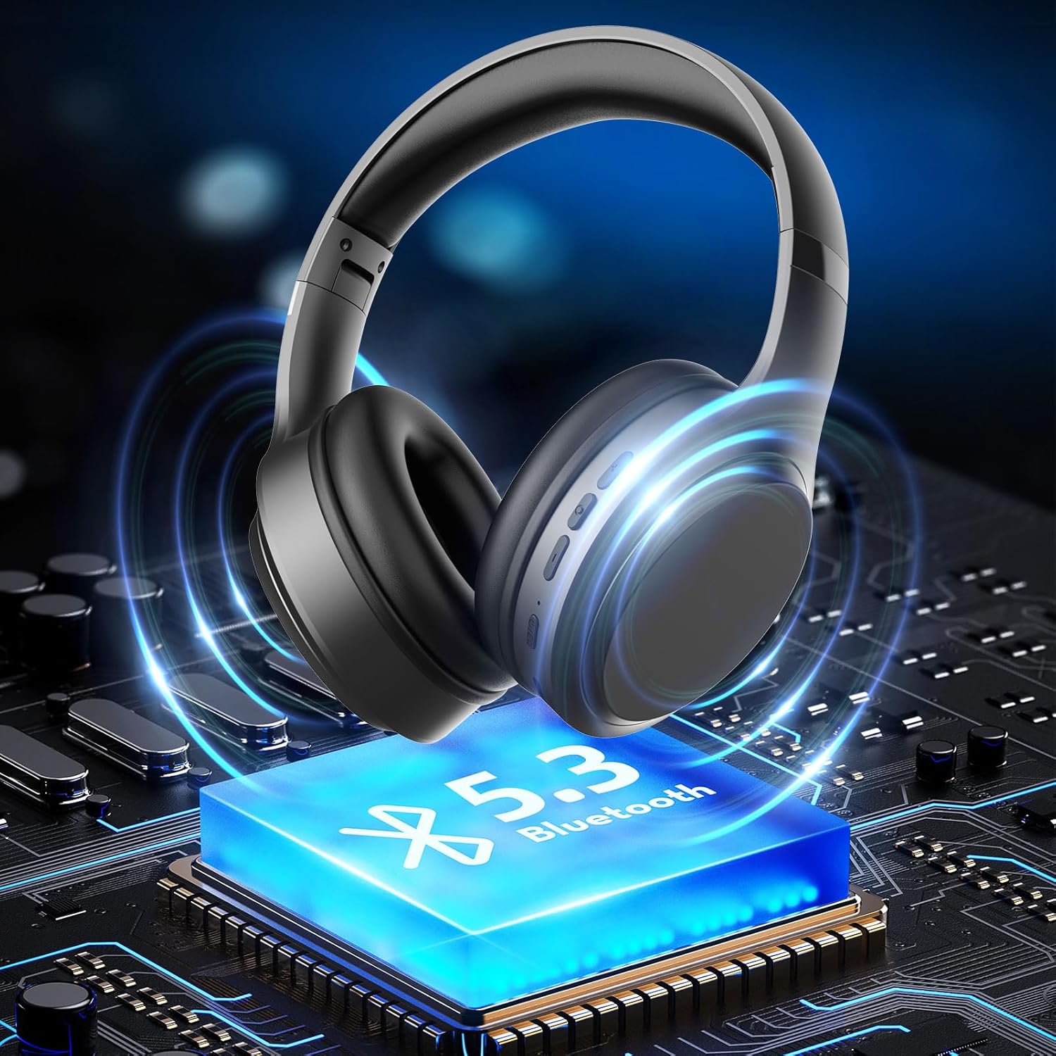 Elzle Cuffie Bluetooth Over-Ear 82h - immagine 7