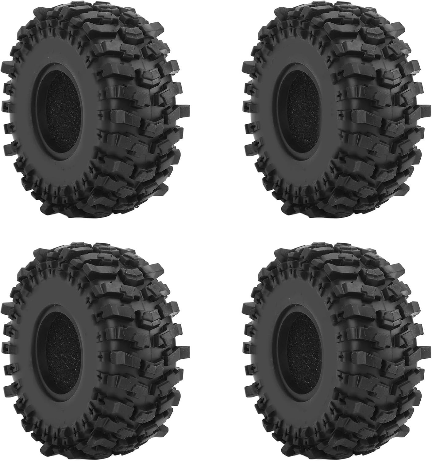 Dilwe 4x Pneumatici Cingolati RC 1.9 Pollici - immagine 1